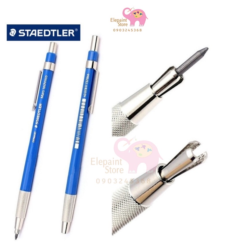 Bút kẹp lõi chì kỹ thuật 2mm STAEDTLER Mars Technico 780