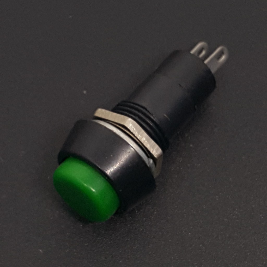 NÚT NHẤN GIỮ 12MM XANH LÁ