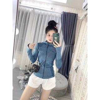 Áo Khoác Thể Thao Dệt Kim Tập Gym Yoga Bao Đẹp [Bigsize]