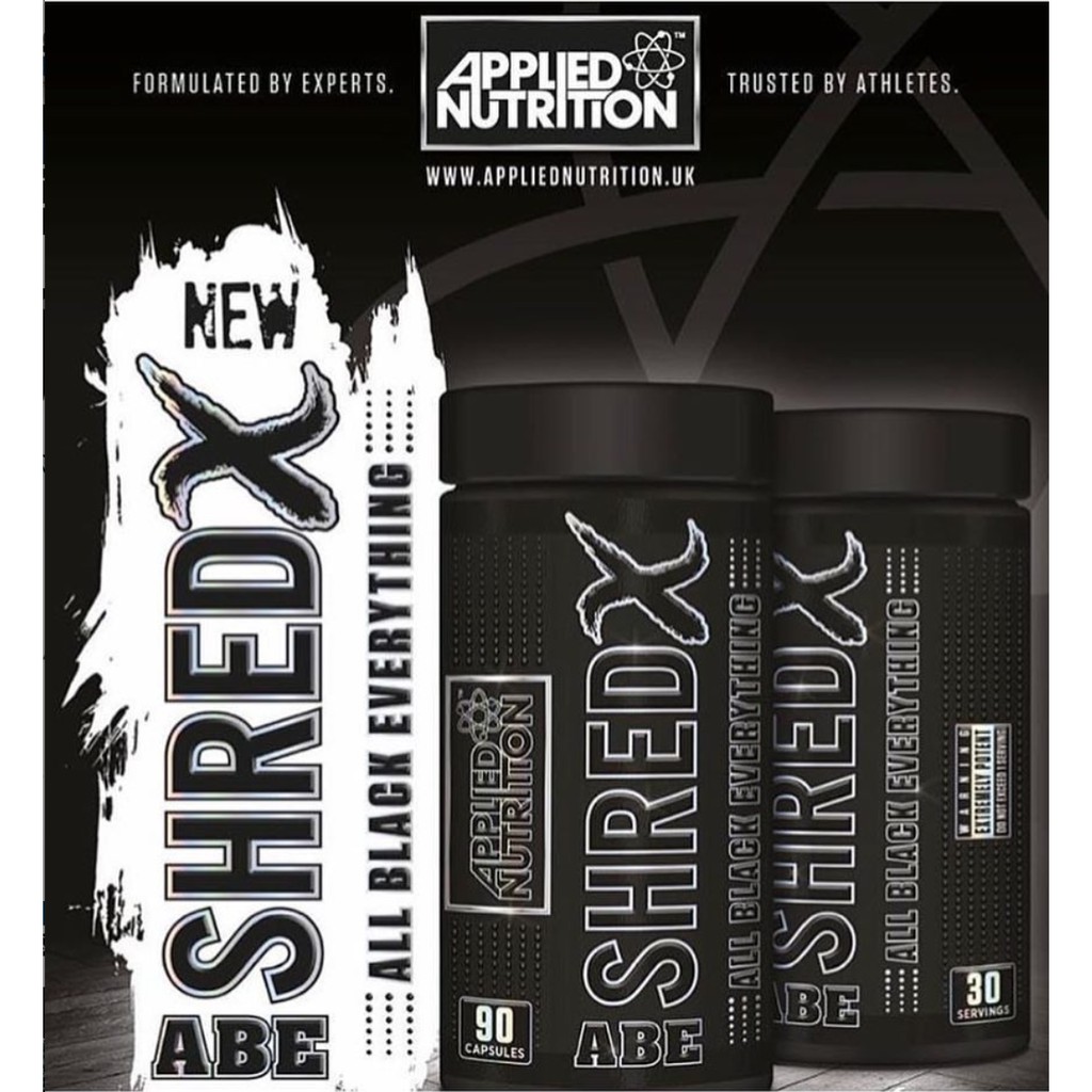 Viên đốt mỡ Fat Burner Shred X - Applied Nutrition - 90 viên