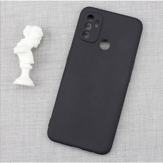 Ốp lưng dẻo nhám cho OPPO A53 chống bẩn, chống vân tay siêu bền ( Màu đen )