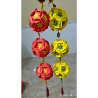 Quả cầu xốp treo