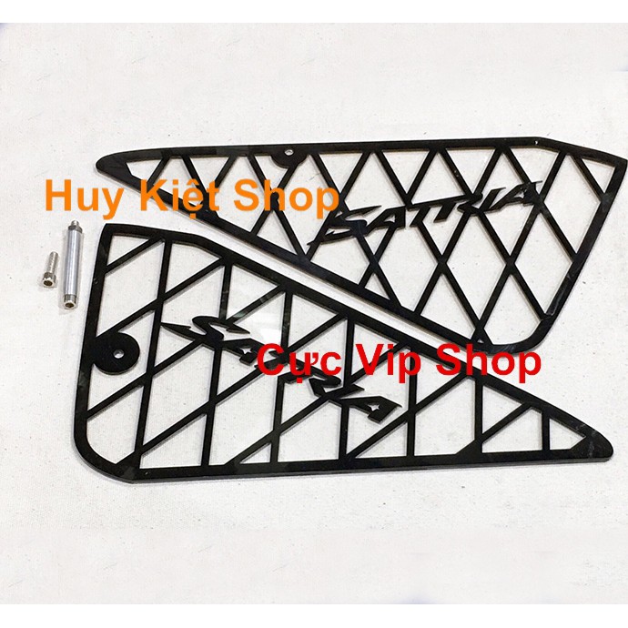 Ốp Sườn Mica Satria Lưới 2 Lớp MS1975