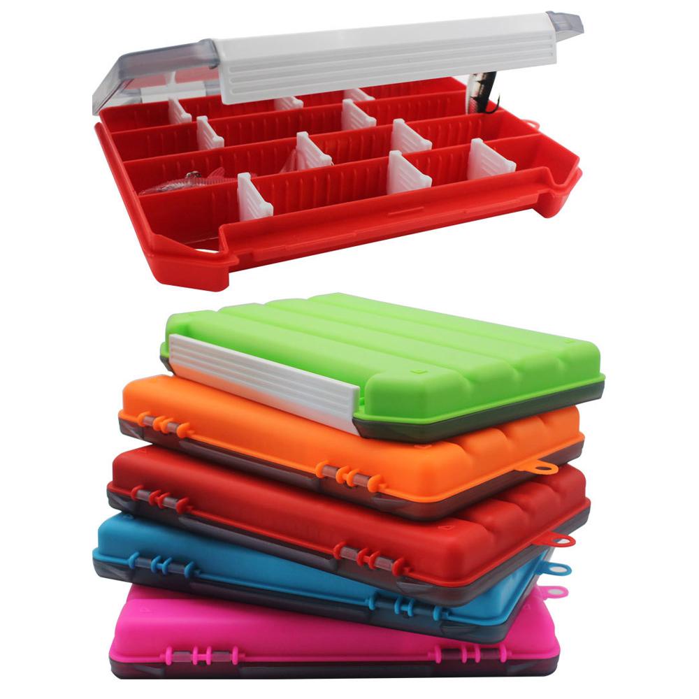 MUVAKO Hộp Đựng Mồi Câu Cá Bằng Nhựa Trong Suốt Chống Nước Ốp