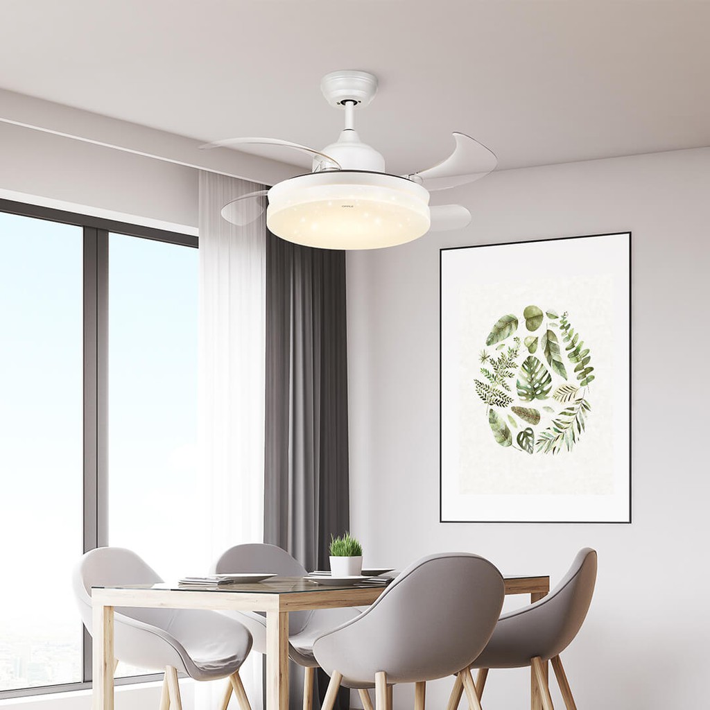 QUẠT TRẦN KÈM ĐÈN LED HIỆU OPPLE