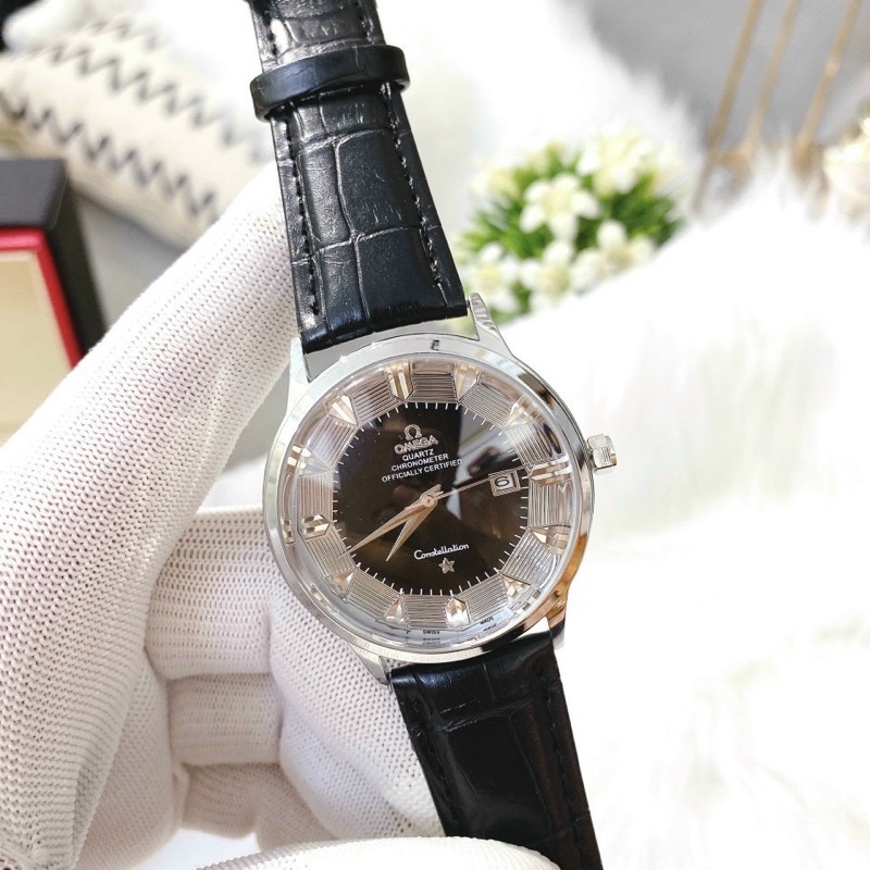 Đồng hồ nam OMG4543 dây da,pin trôi,chống nước chống xước ,bảo hành 12 tháng | BigBuy360 - bigbuy360.vn