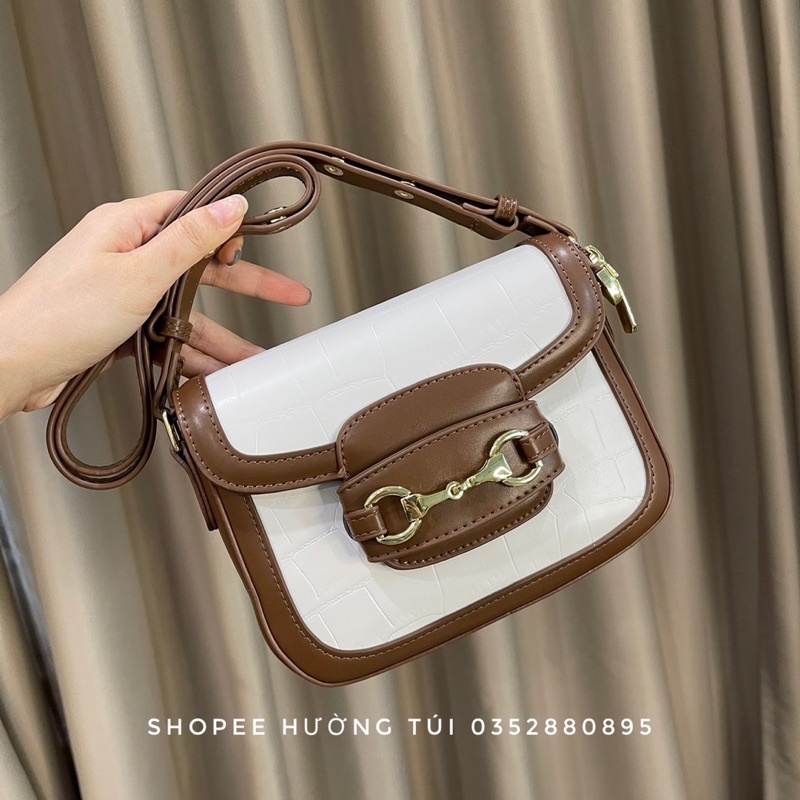 Túi Hà hồ da rắn chất đẹp nhiều màu Đeo chéo đeo vai(không hộp)