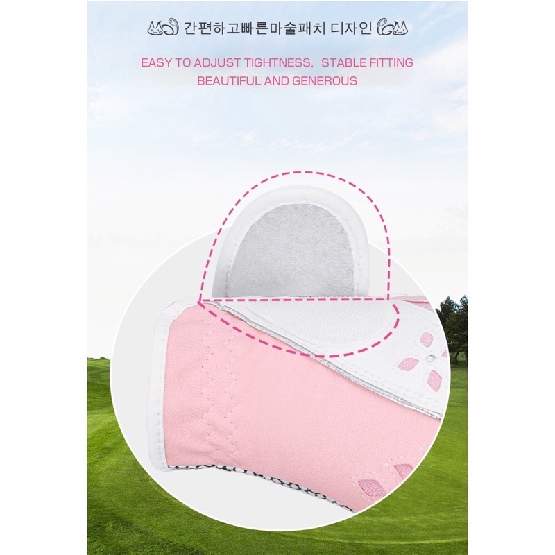 Găng Tay Golf Nữ Chính Hãng PGM- Gloves chất mềm đẹp