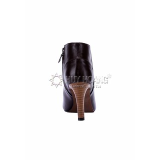 Giày boot nữ da bò màu đen, PH7920, nâu PH7038