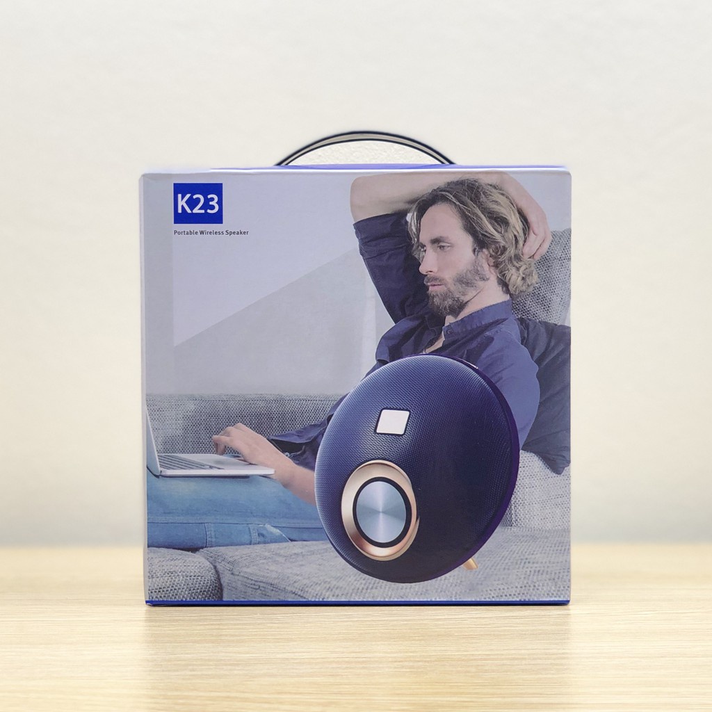 Loa Bluetooth Mini K23. Âm Thanh Sống Động, Thiết Kế Nhỏ Gọn, Độ Bền Cực Cao. Hỗ Trợ USB, Thẻ Nhớ. Bảo Hành 12 Tháng