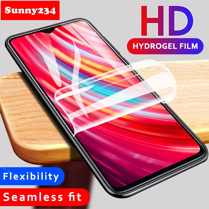Ultra Thin 9D Anti-Scratch Soft Hydraulic Film Screen Protector Redmi 9C 9A 9 Redmi Note 9 Pro Max 9S Note 8 7 6 5 Pro