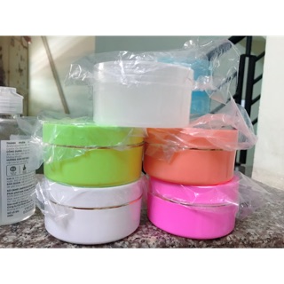 Hủ nhựa 200g đựng kem đủ màu