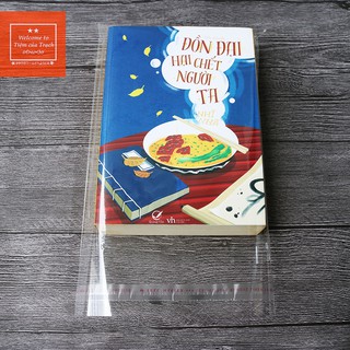 Bao kiếng bọc sách, truyện, tiểu thuyết ngôn tình, đam mỹ,... khổ 14.5 x 20.5 dày hơn 600 trang