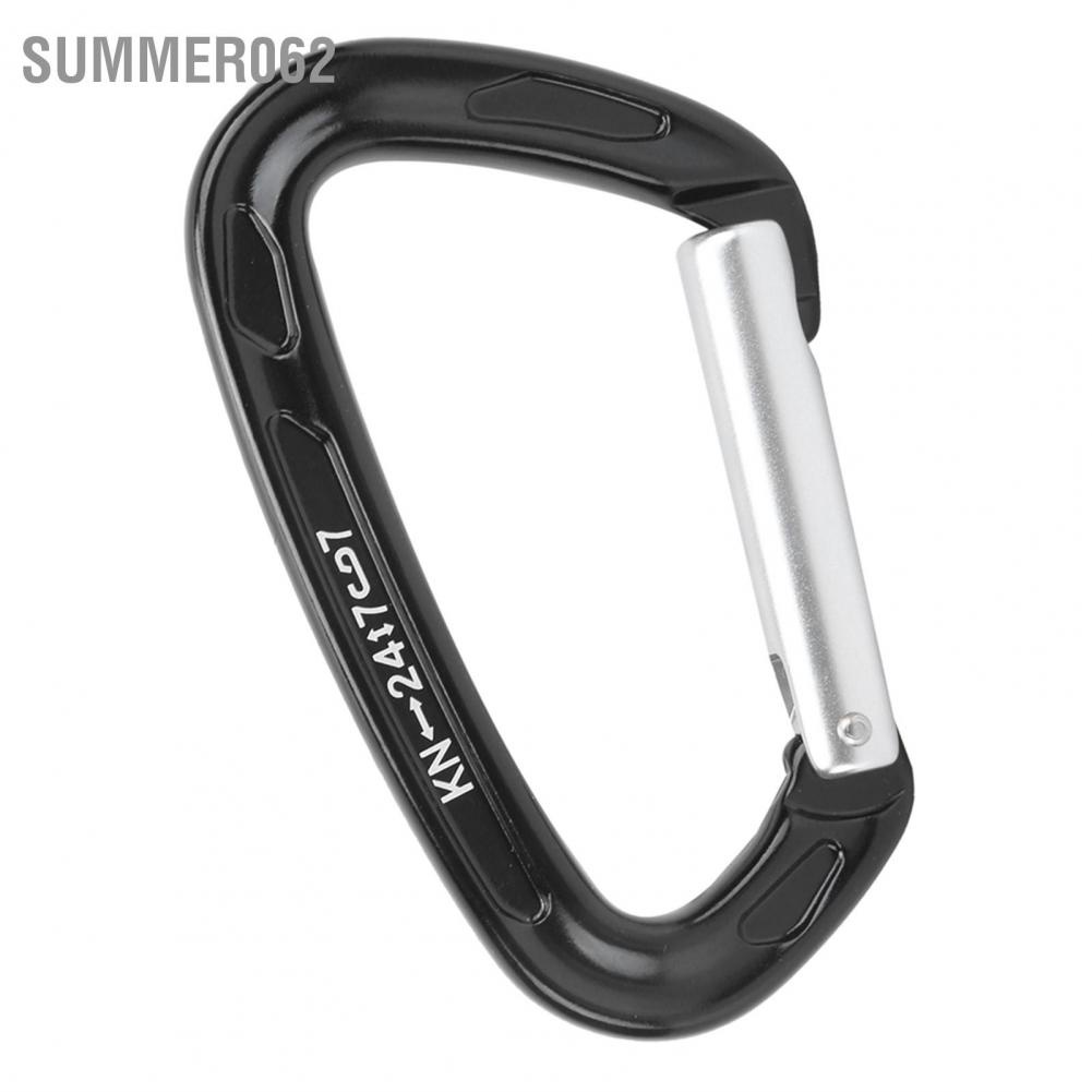 Summer062 Carabiner Clip High Strength Good Flexibility Light Weight 24KN Tension Rock Climbing Tools for Cave Diving