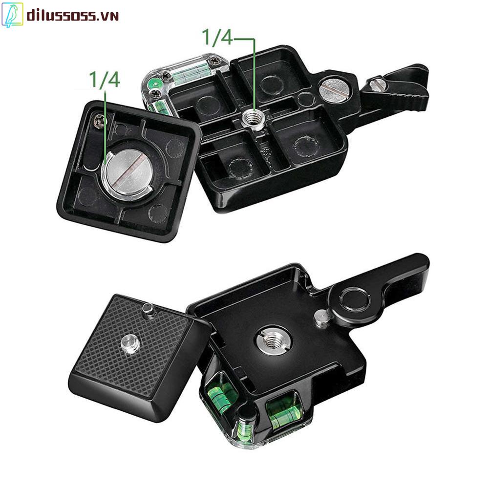 Đĩa gắn máy quay dilussoss QR40 tháo gỡ nhanh cho máy ảnh DSLR