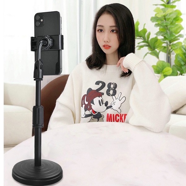 Giá đỡ điện thoại để bàn kẹp điện thoại livestream đọc báo, kệ đỡ điện thoại treo kẹp quay tiktok quay phim | TP031