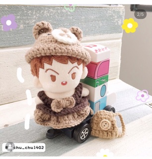 Balo len cho doll 10,15,20cm