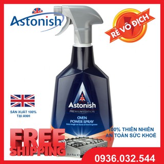 ✅[RÉ VÔ ĐICH]✅Bình xịt vệ sinh lò nướng Astonish C6900 (750ml)