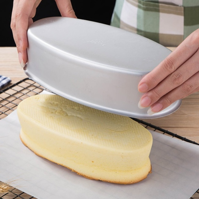 Khuôn oval nhôm đúc D08 làm bánh mì hoa cúc, bánh chuối
