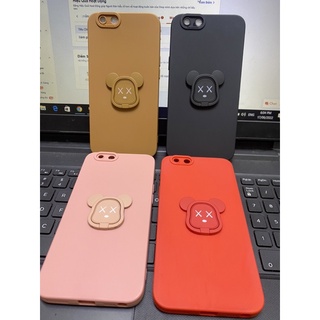 Ốp Oppo F1S / Oppo A59 dẻo màu cạnh vuông thời trang bảo vệ camera