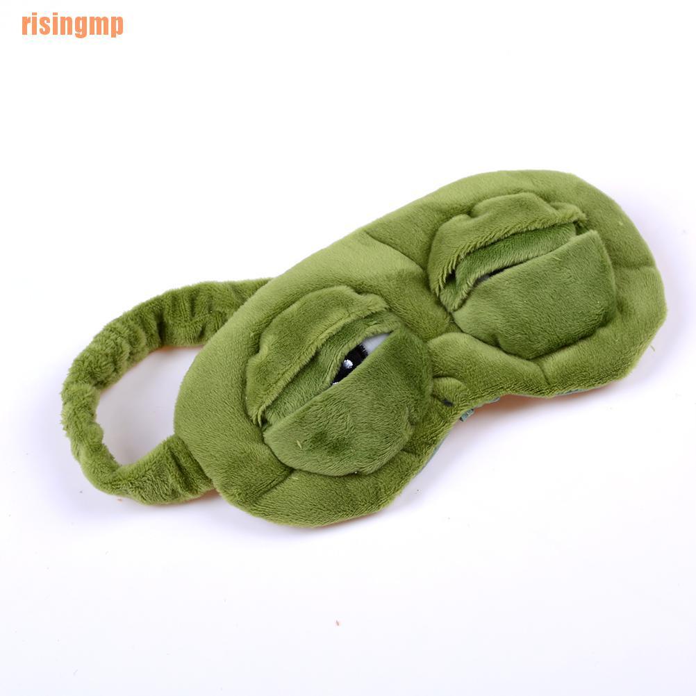 Mặt Nạ Che Mắt Hình Ếch 3d Vui Nhộn