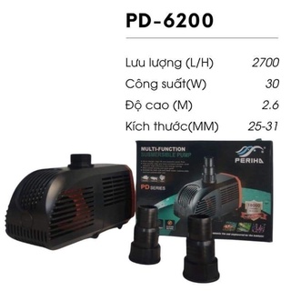 Periha PD-6200 Máy bơm nước cho hồ cá koi, cá cảnh