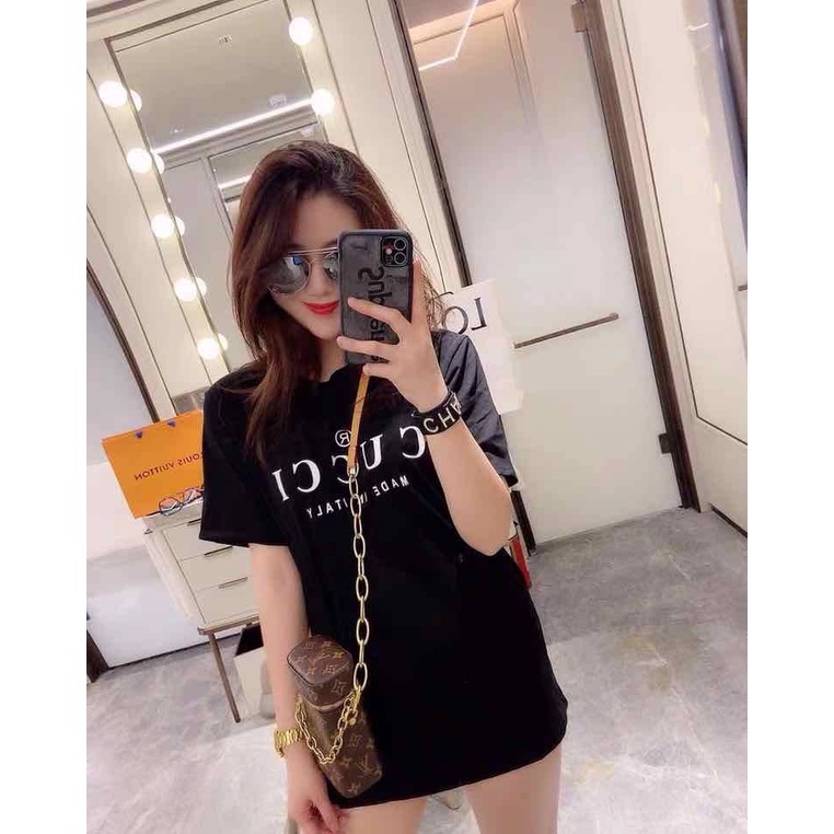 áo phông nữ GucCi dáng xuông
