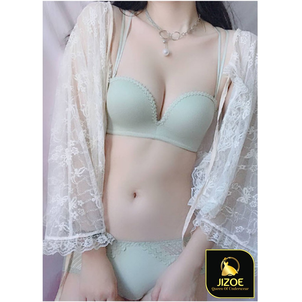 [ Mã WASTRUN4 giảm 10% tối đa 30K đơn 99K] Bộ đồ lót su đúc bàn tay nâng ngực hàng cao cấp JIZOE BAL39 | BigBuy360 - bigbuy360.vn