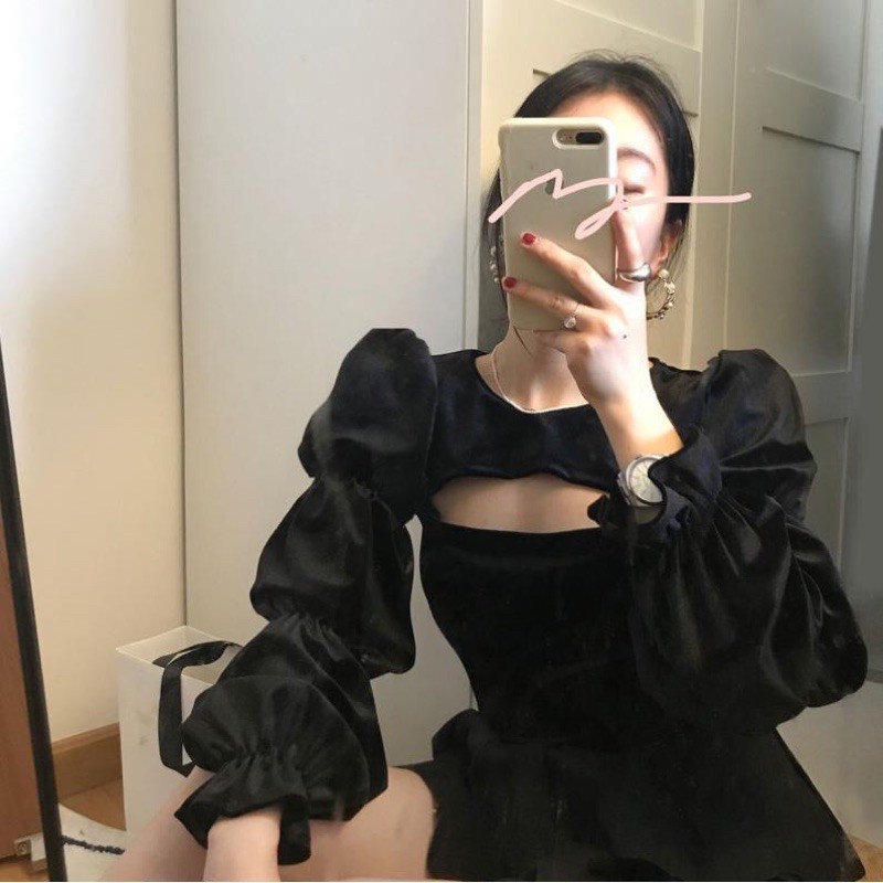 [CÓ SẴN] ÁO NHUNG KHOÉT ( có ảnh thật phía cuối)