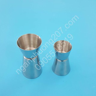 Ly đong inox 2 đầu 15cc-30cc
