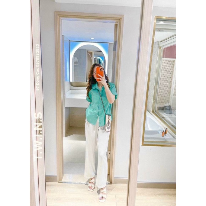 QUẦN ỐNG RỘNG NỮ CHẤT UMI DÀY DẶN QUẦN SỚ CULLOTES DÁNG DÀI 902