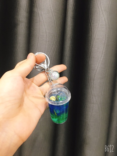 Móc khoá trà sữa siêu yêu