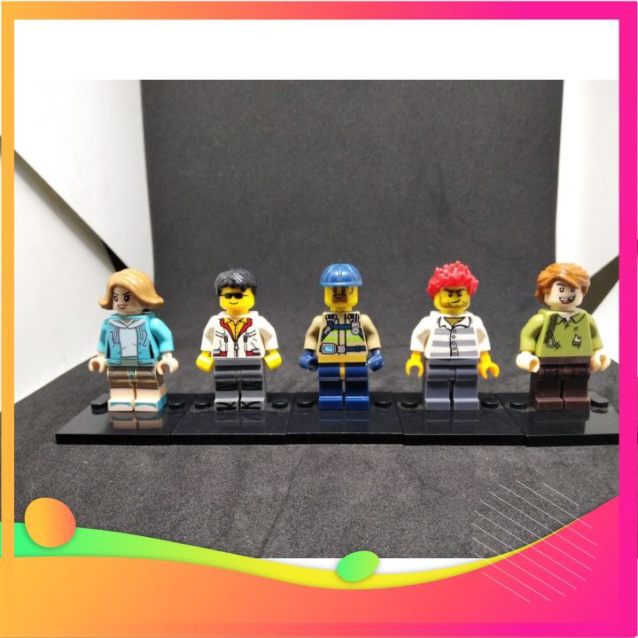 ĐỒ CHƠI LẮP RÁP 😍GIÁ SỐC😍Combo 5 nhân vật minifigures CITIES 90% ngẫu nhiên
