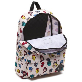 [Auth Chính Hãng] Balo Vans X Marvel Old Skool II Backpack White