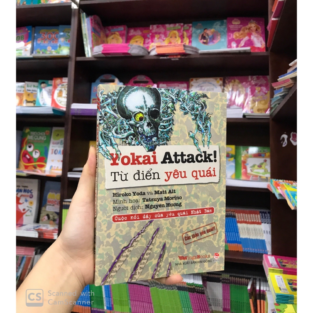 Sách - Yokai Attack!: Từ Điển Yêu Quái - Cuộc Nổi Dậy Của Yêu Quái Nhật Bản - Cẩn Thận Yêu Quái!!