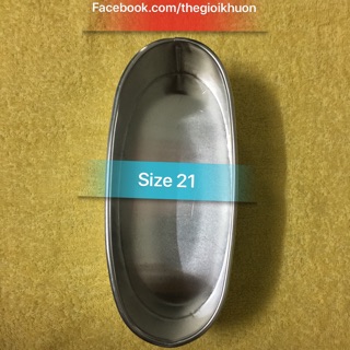 Khuôn Oval size 21cm