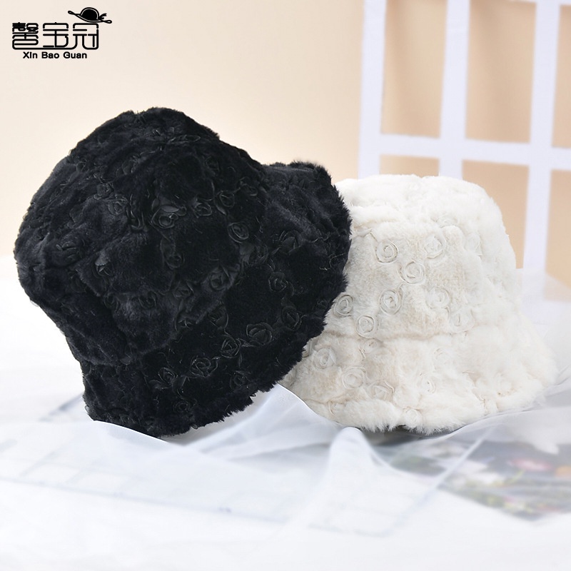 mới nón vành nhỏ thêu hoa thời trang nữ tính