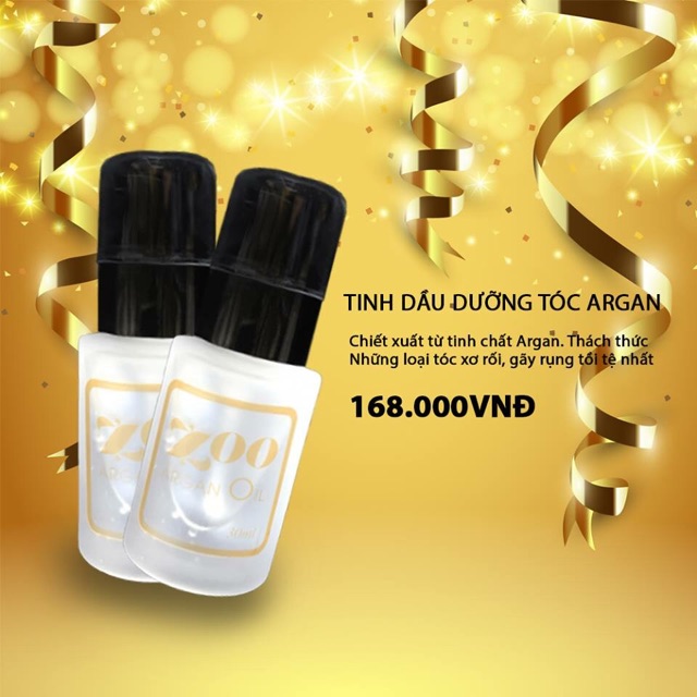 Tinh dầu dưỡng tóc Argan oil của hãng ZOO( 30ml_100ml) _ TD06 | BigBuy360 - bigbuy360.vn