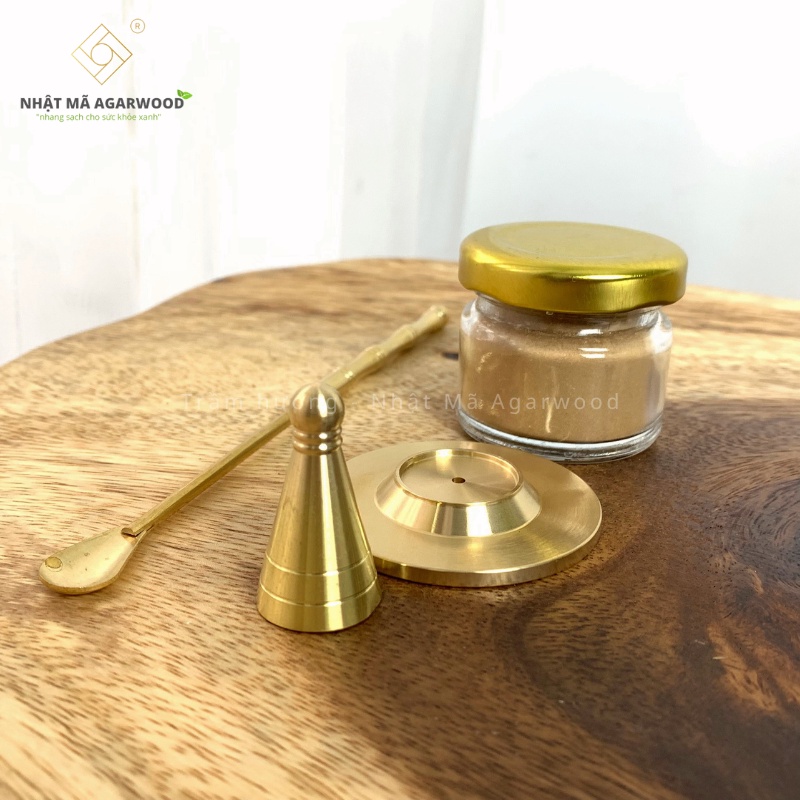 Bột trầm hương, trầm xông nhà - Mã 4320 - Nhật Mã Agarwood