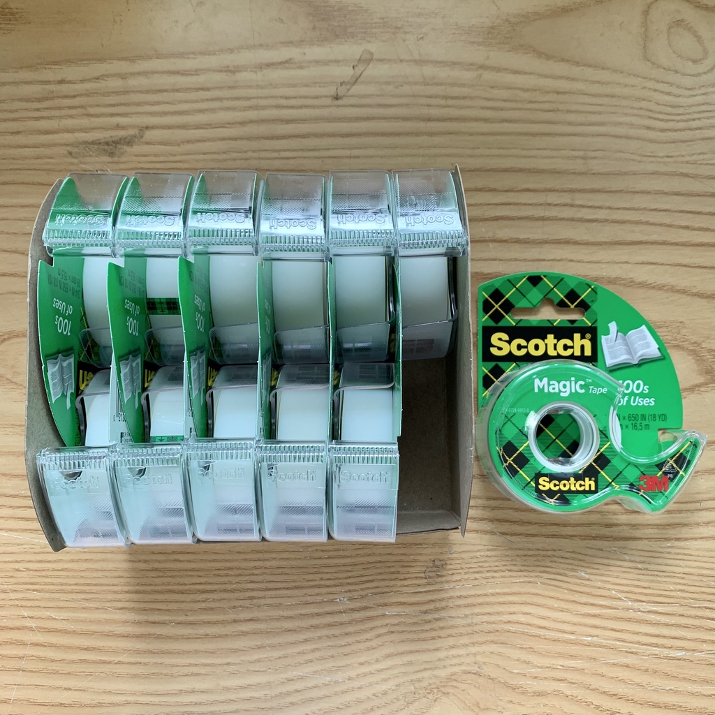 Băng dính kì diệu 3M 122 kích thước 19mmx16.5m