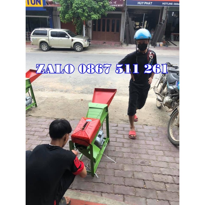 Máy tuốt hạt ngô siêu sạch tại Gia Lâm