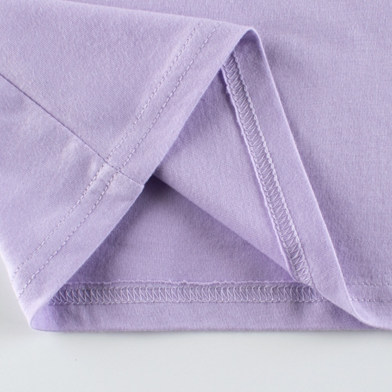 Áo Thun Cotton Tay Ngắn In Chữ Đơn Giản Thời Trang Mùa Hè Hàn Quốc Mới