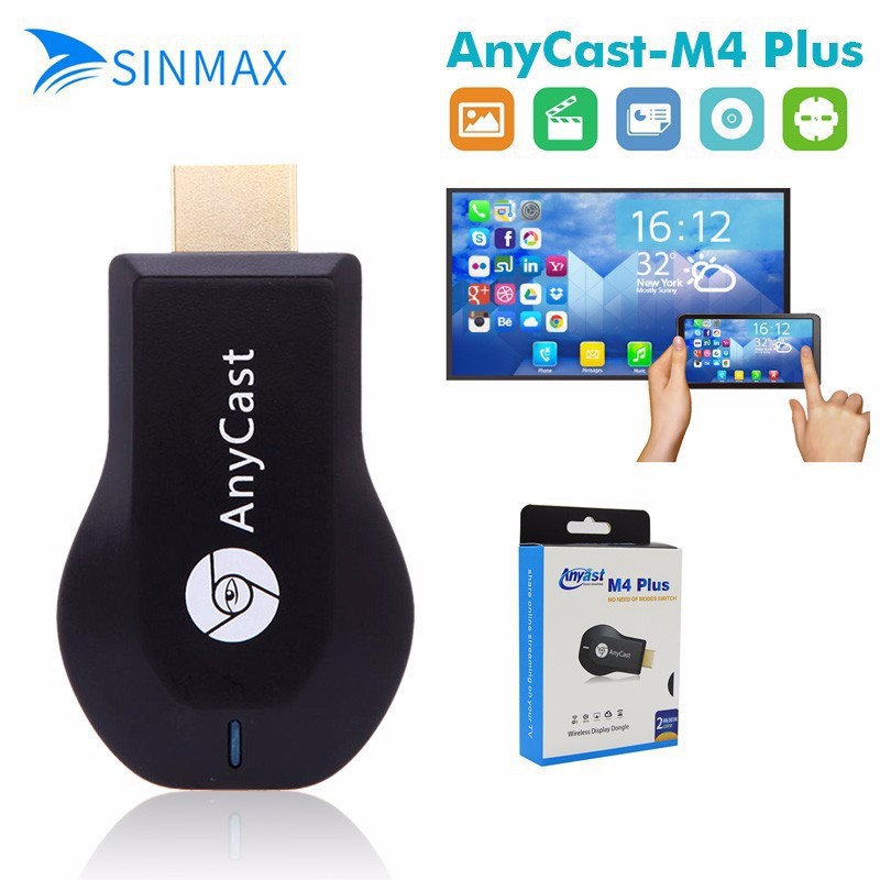 Hdmi không dây M4 plus kết nối điện thoại lên tivi