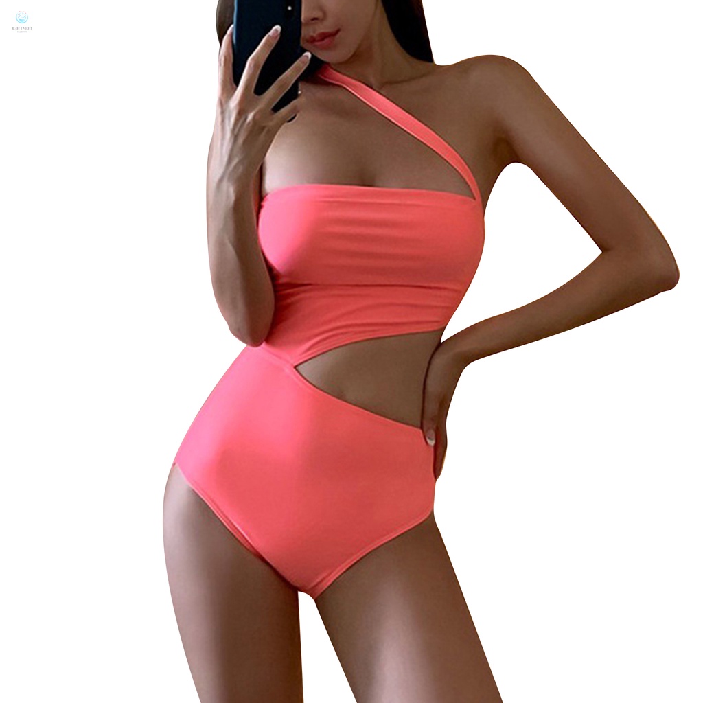 Đồ Bơi Màu Trơn Thoáng Khí Thoải Mái Nhanh Khô Thời Trang Nữ