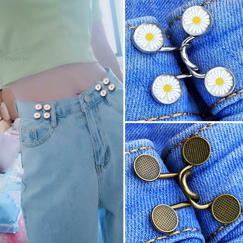 Nút khóa thắt lưng móc đai quần jean điều chỉnh kích thước 25/32mm có thể tháo rời | BigBuy360 - bigbuy360.vn