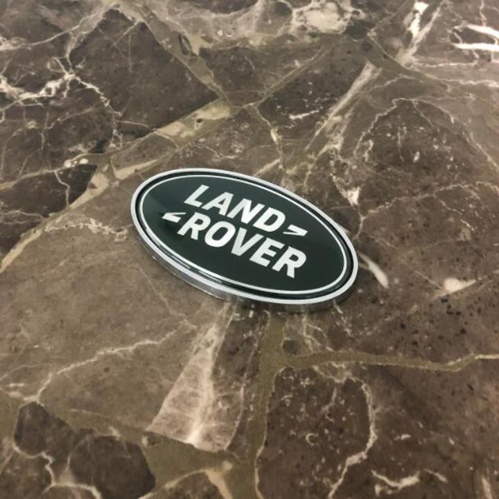 Huy hiệu Logo biểu tượng sau xe Land Rover kích thước 90×48mm - Mã: RRS90