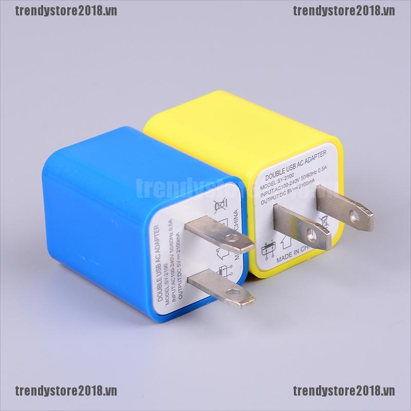 Phích Cắm Sạc 2 Cổng USB Thông Minh