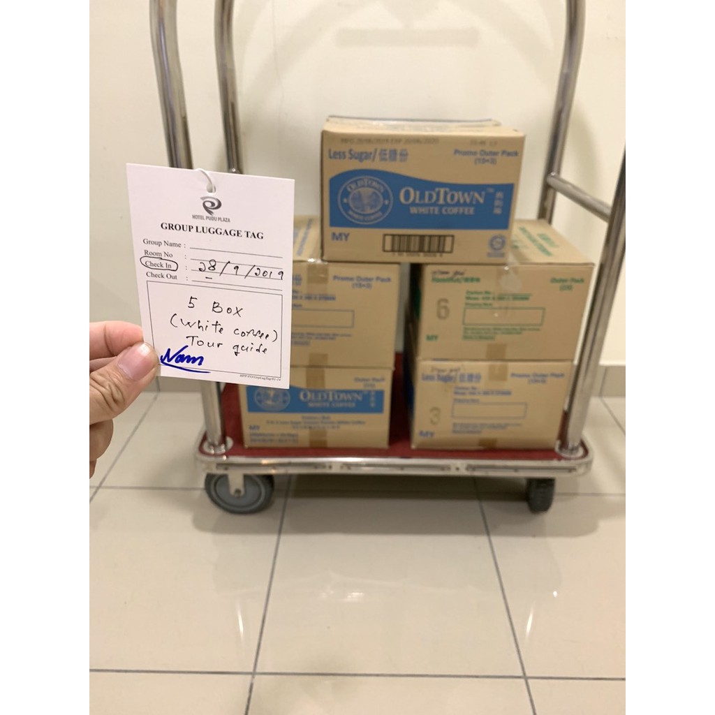 Cà phê trắng Oldtown Less Sugar - Ít đường