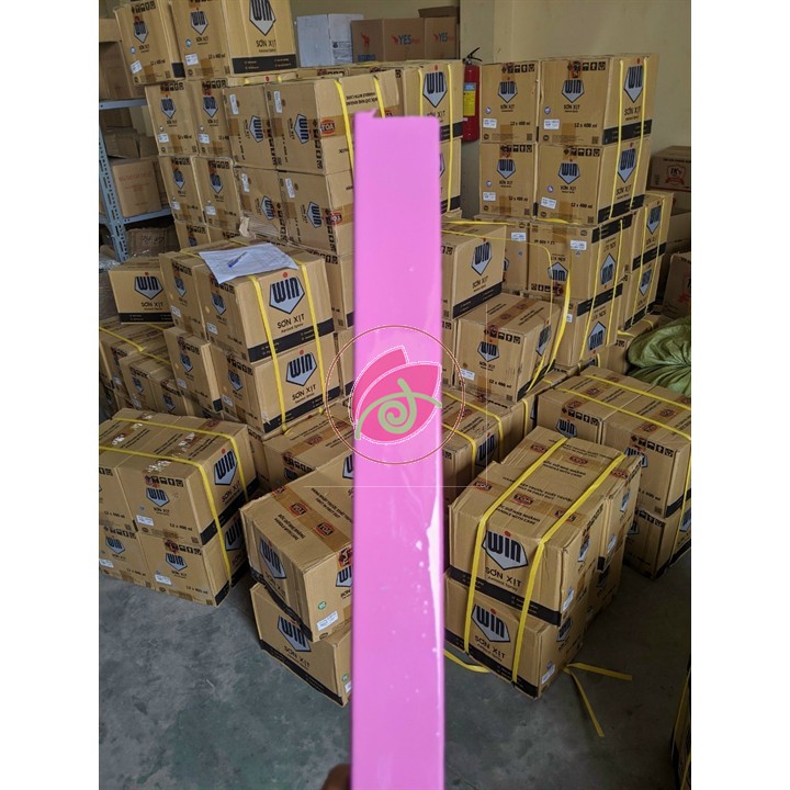 Sơn sắt mạ kẽm Dolphin 1 thành phần màu hồng cánh sen 400g hoặc 800g