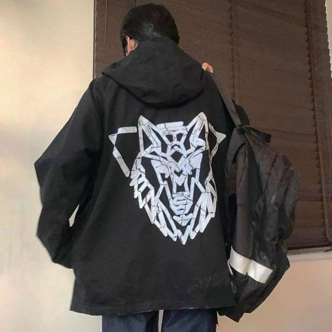 ÁO KHOÁC NAM CÓ NÓN HADES THẦN BÓNG ĐÊM VẢI DÙ CÓ 1 MÀU